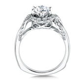 Engagement Ring With Side Stones